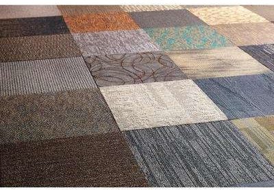 Olefin carpet samples